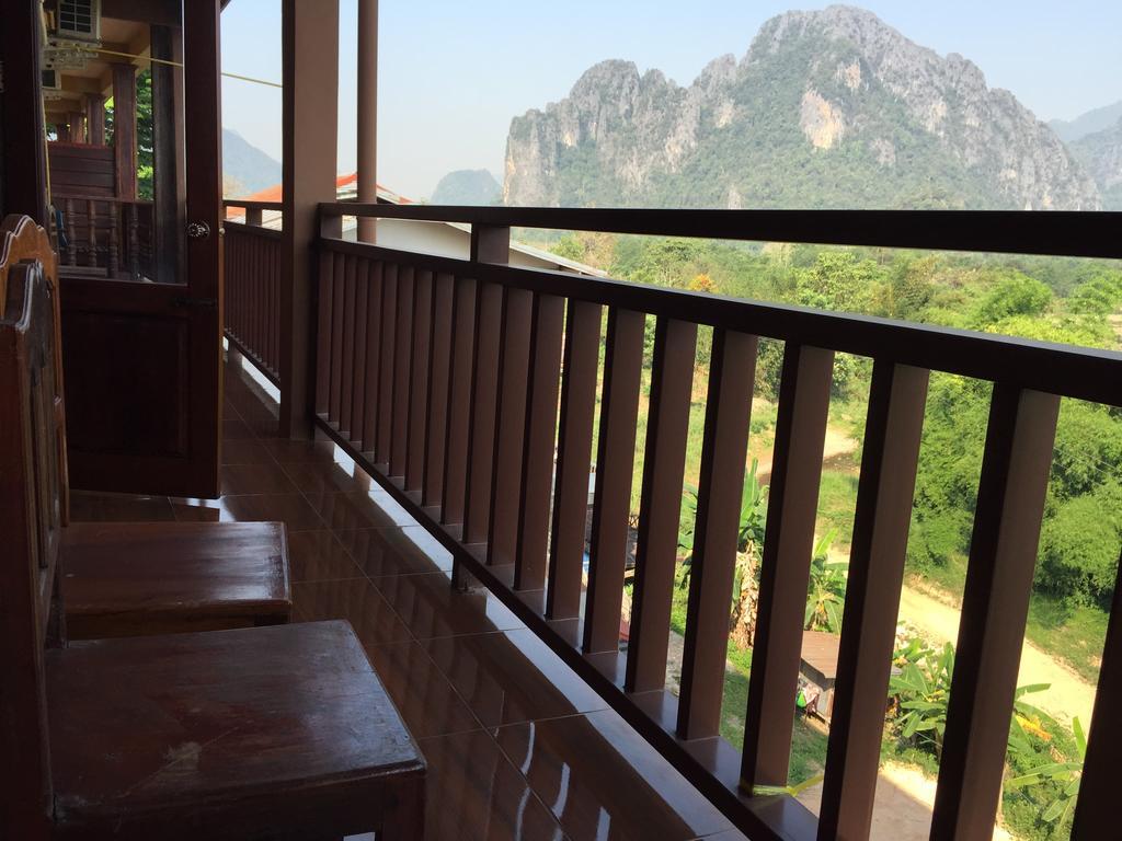 Happy River View Hotel Vang Vieng Exteriér fotografie